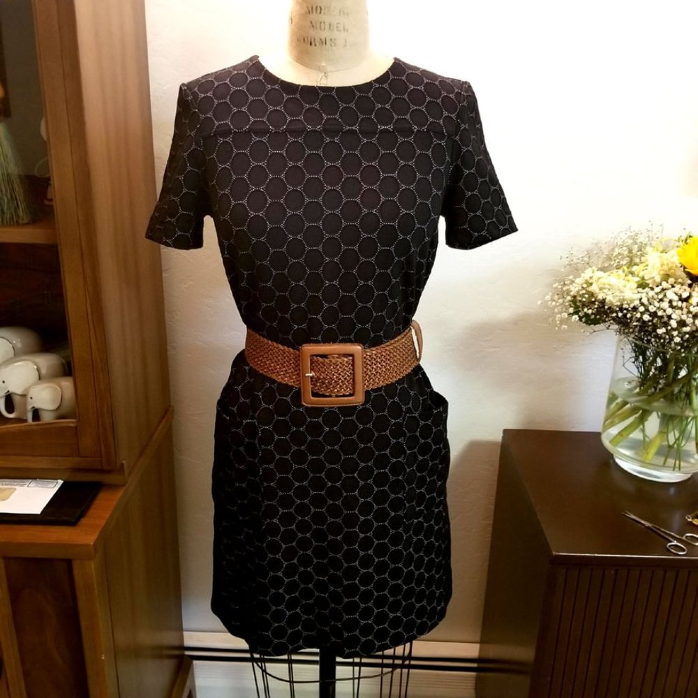Adorable Marc Jacobs HONEYCOMB Pattern Dress S